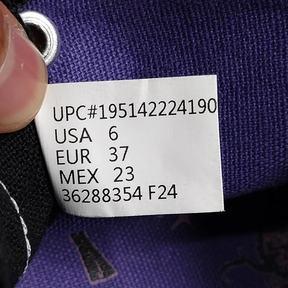 Ground Up Disney Nightmare Before Christmas Sneakers Womens US 6 Multi High Top‎